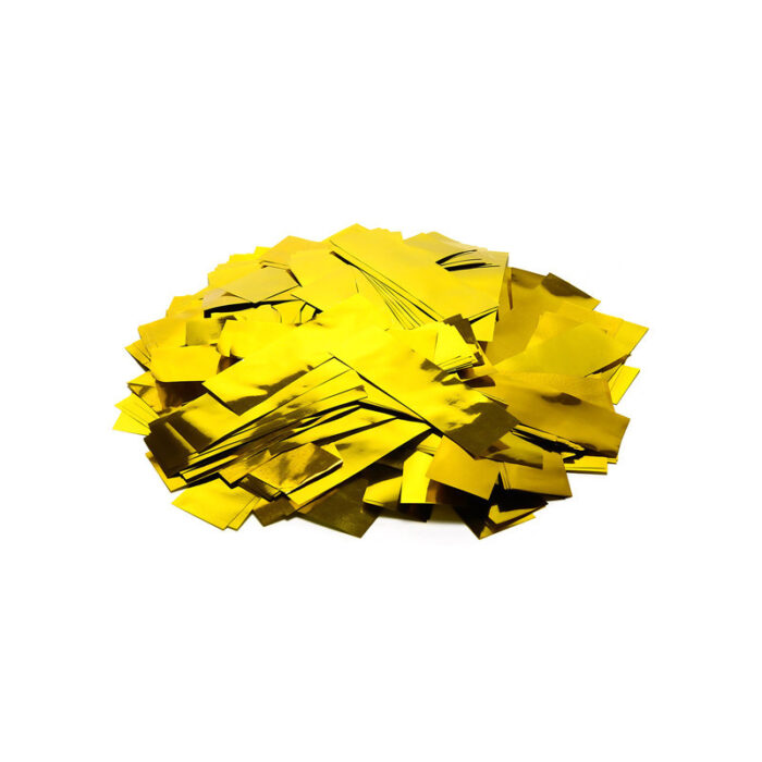 TCM FX - Metallic Konfetti Téglalapok 55x17mm - Arany - 1 kg
